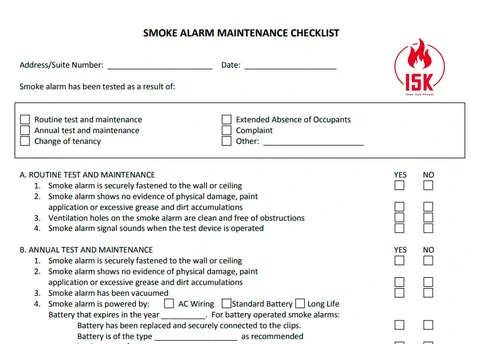 نصب و نگهداری دتکتور دودی