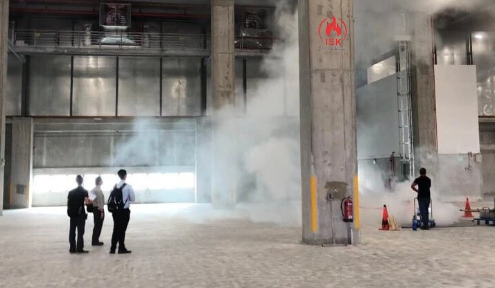 تست تهویه دود